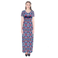 +90 Short Sleeve Maxi Dress by ArtworkByPatrick