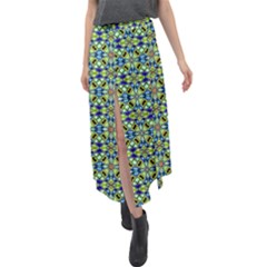 45 Velour Split Maxi Skirt by ArtworkByPatrick