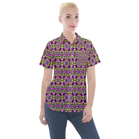 180 Women s Short Sleeve Pocket Shirt by ArtworkByPatrick