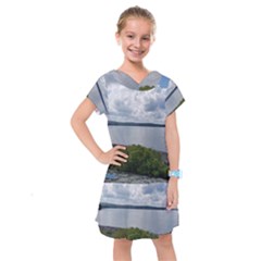 Lake Wallenpaupack Kids  Drop Waist Dress by canvasngiftshop