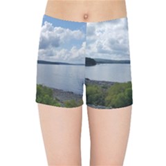 Lake Wallenpaupack Kids  Sports Shorts by canvasngiftshop