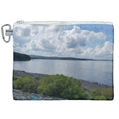 Lake Wallenpaupack Canvas Cosmetic Bag (xxl) by canvasngiftshop