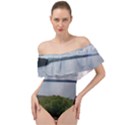 Lake Wallenpaupack Off Shoulder Velour Bodysuit  View1