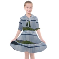 Lake Wallenpaupack Kids  All Frills Chiffon Dress by canvasngiftshop