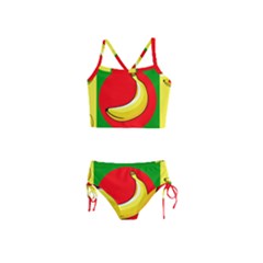 Banana Republic Flags Yellow Red Girls  Tankini Swimsuit by HermanTelo