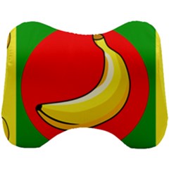 Banana Republic Flags Yellow Red Head Support Cushion