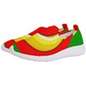 Banana Republic Flags Yellow Red Men s Slip On Sneakers View2