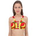 Banana Republic Flags Yellow Red Cage Up Bikini Top View1