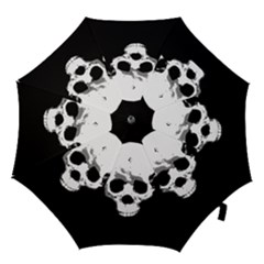 Halloween Horror Skeleton Skull Hook Handle Umbrellas (small)