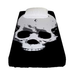 Halloween Horror Skeleton Skull Fitted Sheet (single Size)