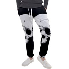 Halloween Horror Skeleton Skull Men s Jogger Sweatpants by HermanTelo