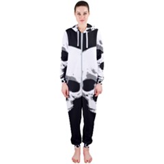 Halloween Horror Skeleton Skull Hooded Jumpsuit (ladies) 