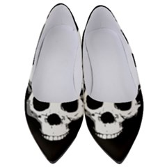 Halloween Horror Skeleton Skull Women s Low Heels by HermanTelo