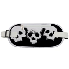 Halloween Horror Skeleton Skull Rounded Waist Pouch