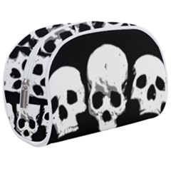 Halloween Horror Skeleton Skull Makeup Case (medium) by HermanTelo