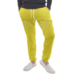 Yellow Pineapple Background Men s Jogger Sweatpants by HermanTelo