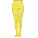 Yellow Pineapple Background Tights View1