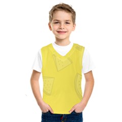 Yellow Pineapple Background Kids  Sportswear