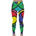 Colors Patterns Scales Geometry Classic Yoga Leggings View1