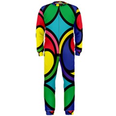 Colors Patterns Scales Geometry Onepiece Jumpsuit (men)  by HermanTelo