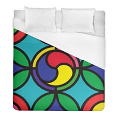 Colors Patterns Scales Geometry Duvet Cover (full/ Double Size) by HermanTelo