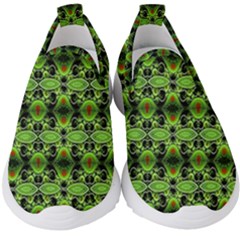 Ab 122 Kids  Slip On Sneakers by ArtworkByPatrick