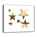 Stars Faux Gold Elegant Starry Festive Christmas Pattern Deluxe Canvas 24  x 20  (Stretched) View1