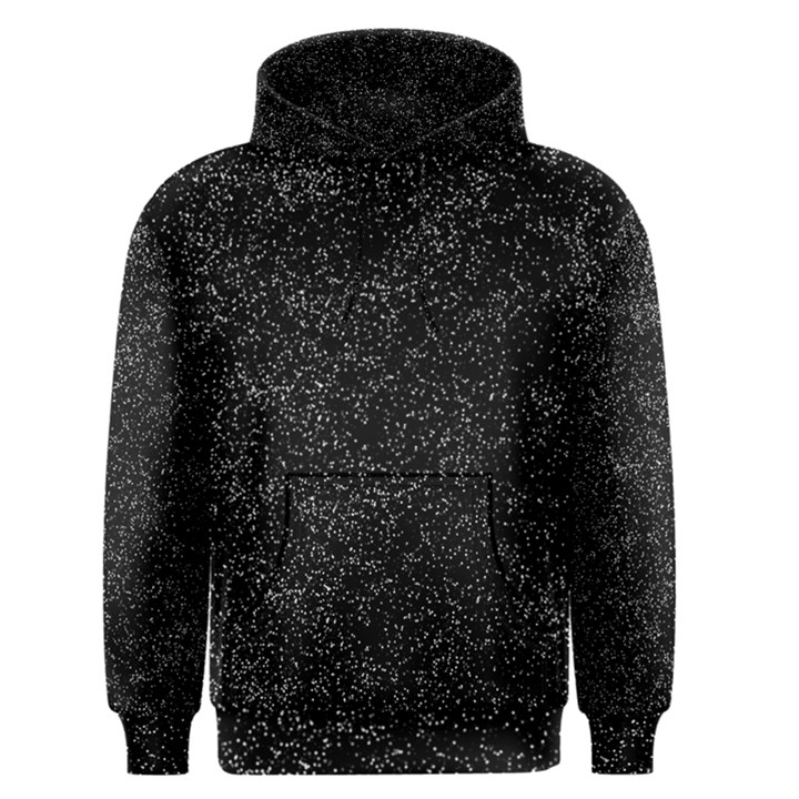 Elegant Black And White Design Men s Pullover Hoodie