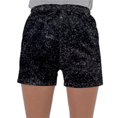 Elegant Black And White Design Sleepwear Shorts by yoursparklingshop