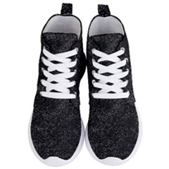 Elegant Black And White Design Women s Lightweight High Top Sneakers by yoursparklingshop