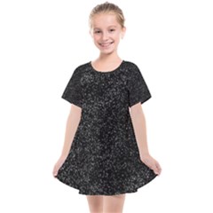 Elegant Black And White Design Kids  Smock Dress by yoursparklingshop