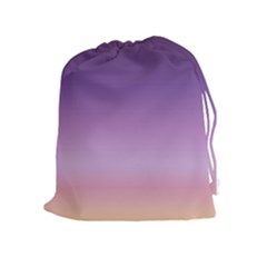 Sunset Evening Shades Drawstring Pouch (xl) by designsbymallika