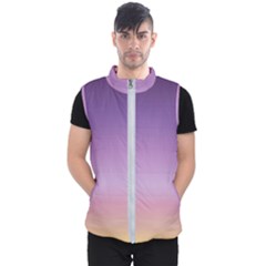 Sunset Evening Shades Men s Puffer Vest by designsbymallika