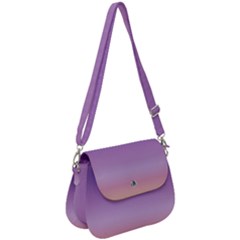 Sunset Evening Shades Saddle Handbag