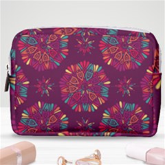 Circle Pattern Make Up Pouch (medium)