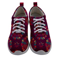 Circle Pattern Women Athletic Shoes