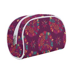 Circle Pattern Makeup Case (small)