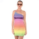 RAINBOW SHADES One Soulder Bodycon Dress View1