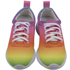 Rainbow Shades Kids Athletic Shoes by designsbymallika