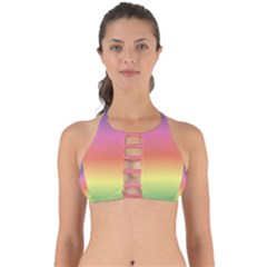 Rainbow Shades Perfectly Cut Out Bikini Top