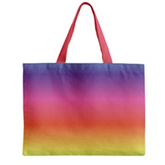 Rainbow Shades Zipper Mini Tote Bag by designsbymallika