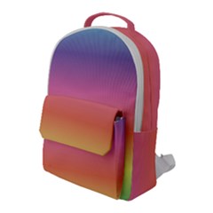 Rainbow Shades Flap Pocket Backpack (large) by designsbymallika