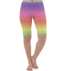 Rainbow Shades Cropped Leggings  by designsbymallika