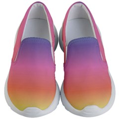 Rainbow Shades Kids Lightweight Slip Ons by designsbymallika