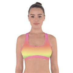 Rainbow Shades Cross Back Sports Bra by designsbymallika