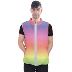 Rainbow Shades Men s Puffer Vest by designsbymallika