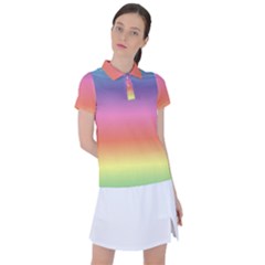 Rainbow Shades Women s Polo Tee