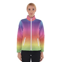 Rainbow Shades Winter Jacket by designsbymallika