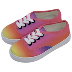 Rainbow Shades Kids  Classic Low Top Sneakers by designsbymallika