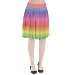 Rainbow Shades Pleated Skirt by designsbymallika